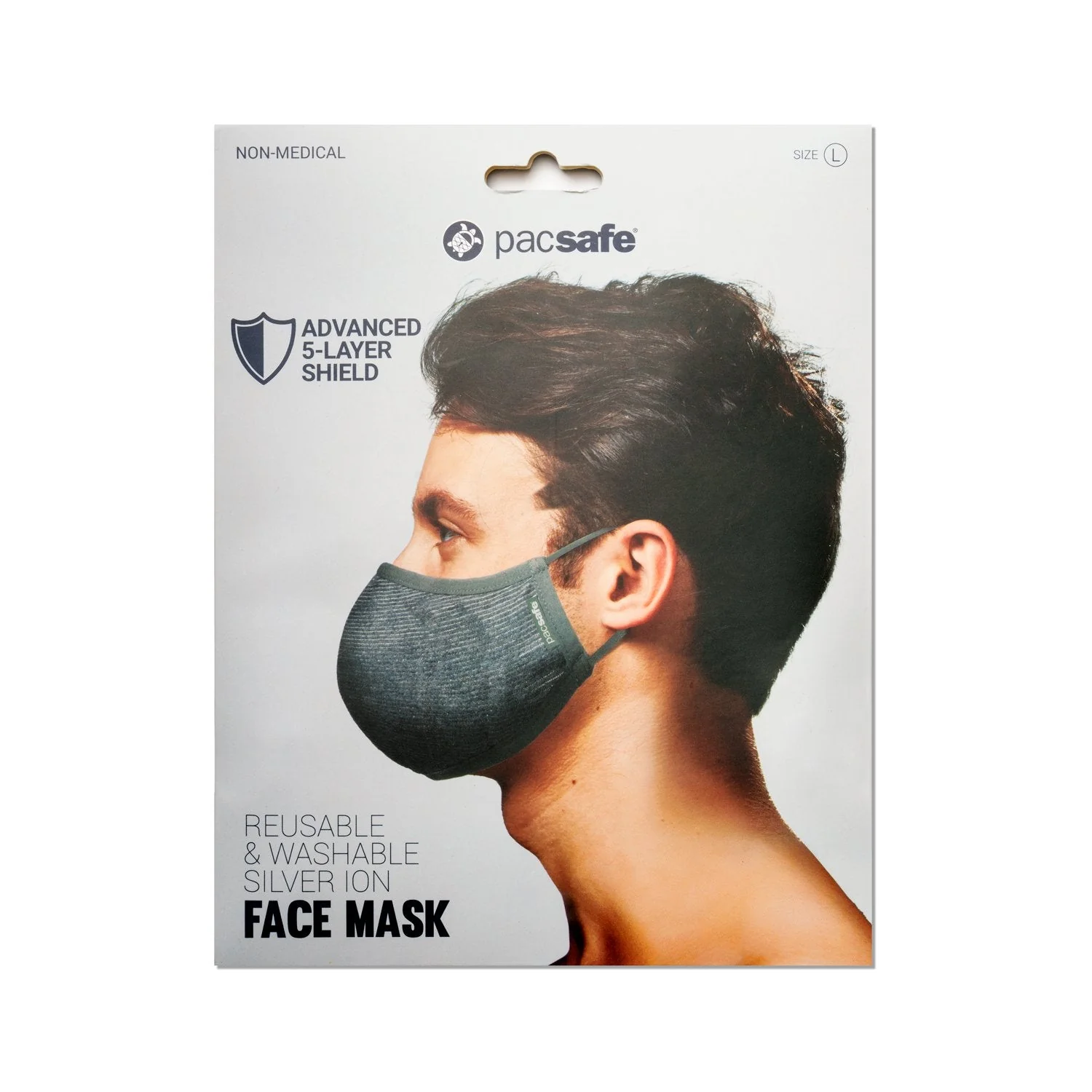 Protective & Reusable Silver iON Face Mask - Image 19