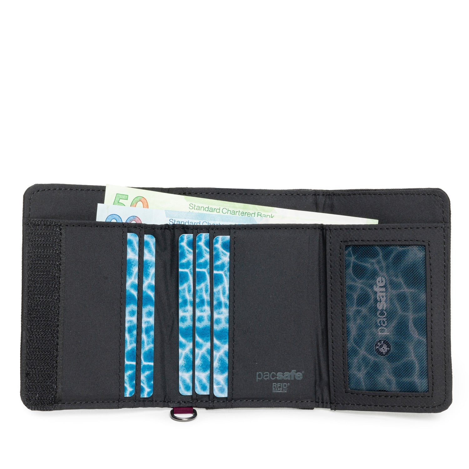 Pacsafe® RFIDsafe™ RFID blocking trifold wallet - Image 30