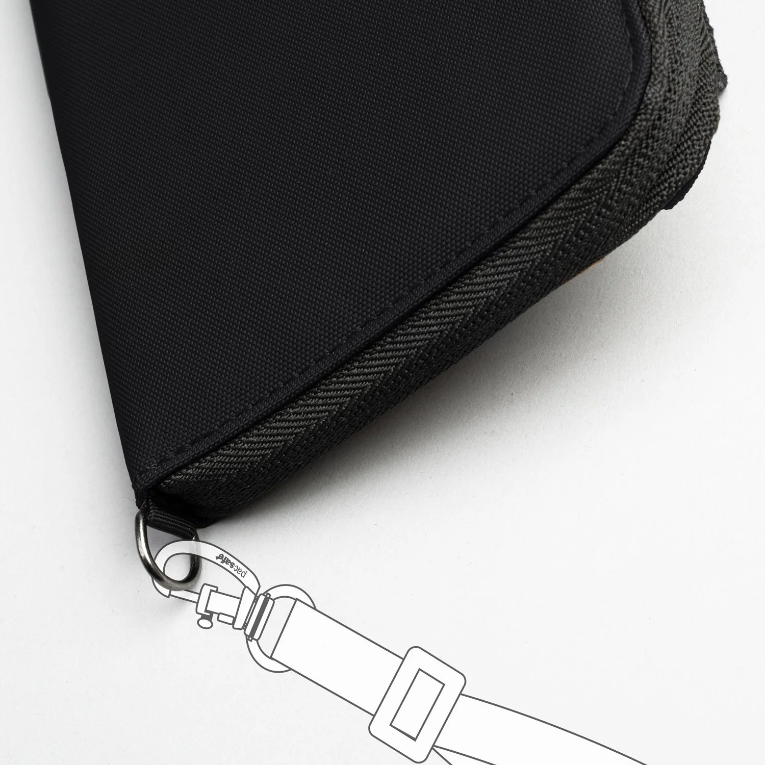 Pacsafe® RFIDsafe™ RFID blocking zip around wallet - Image 9