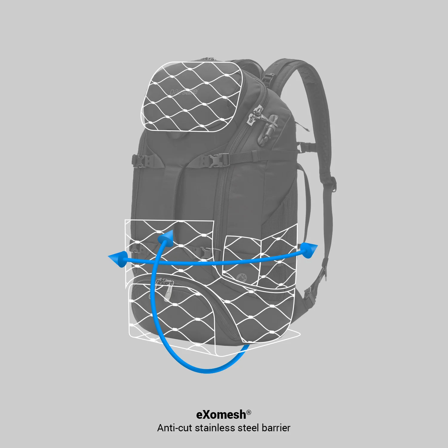 Pacsafe® EXP35 anti-theft travel backpack - Image 13